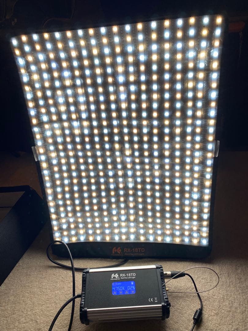 撮影ライト FalconEyes RX-18TD ディフューザー付き