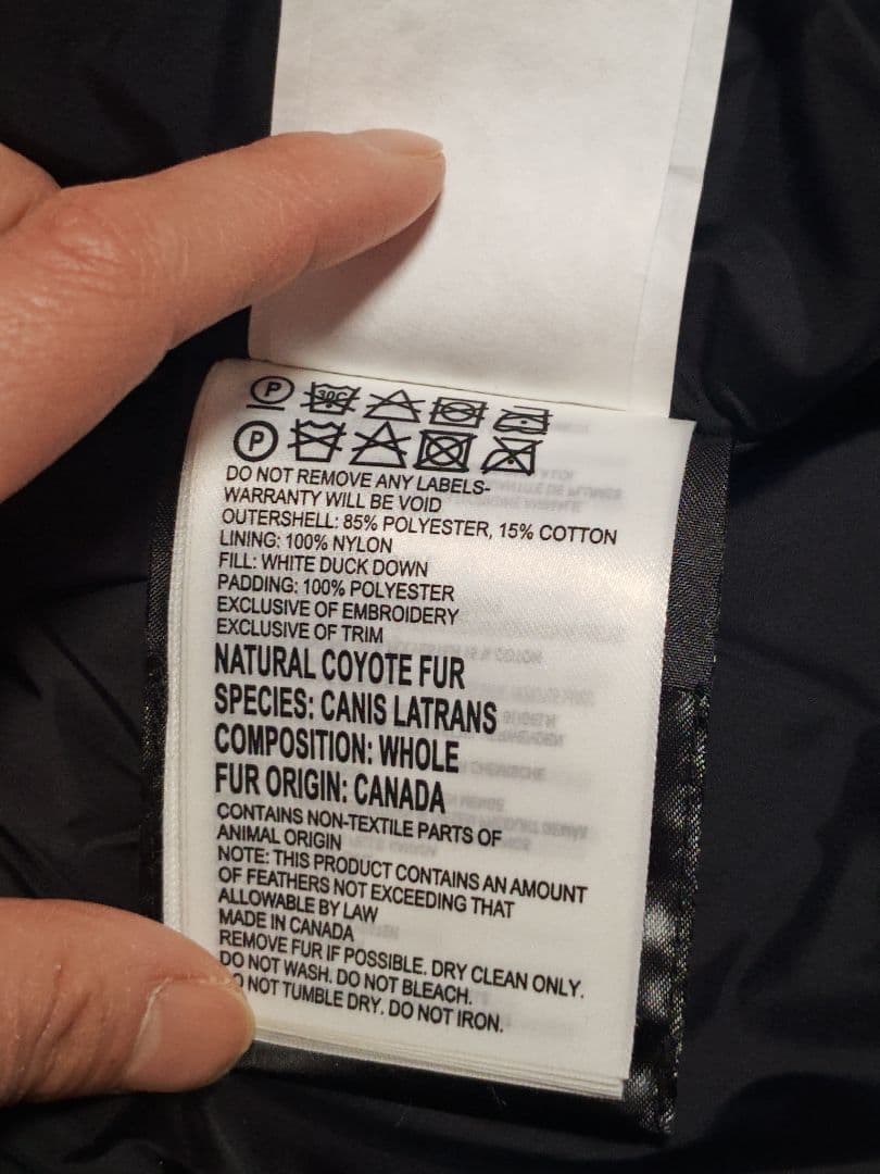   カナダグース　マッケンジー　ブラック　M