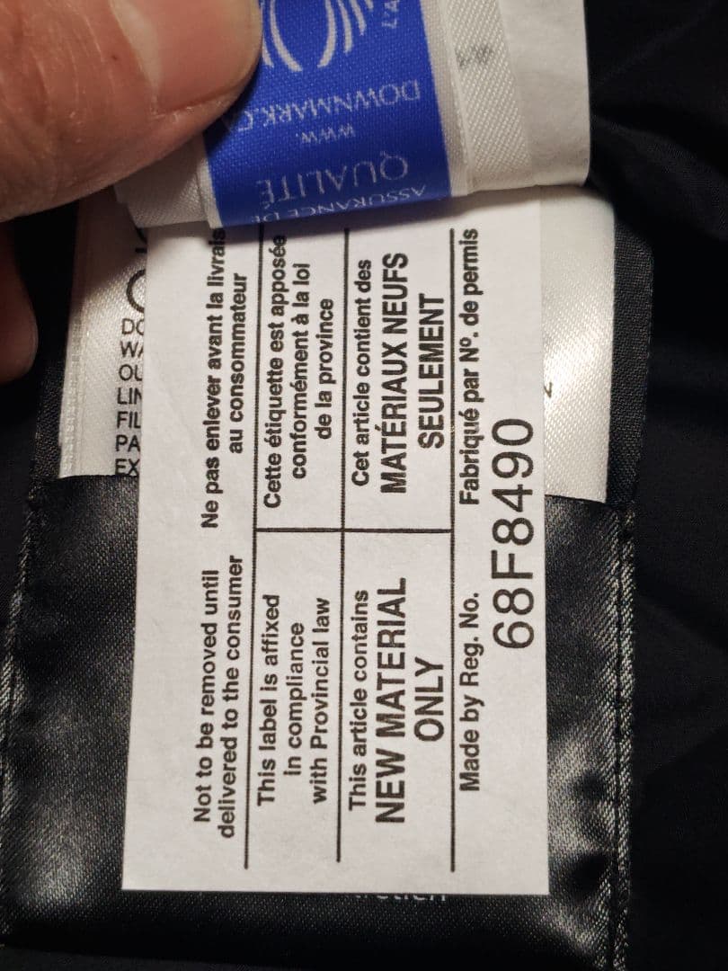   カナダグース　マッケンジー　ブラック　M