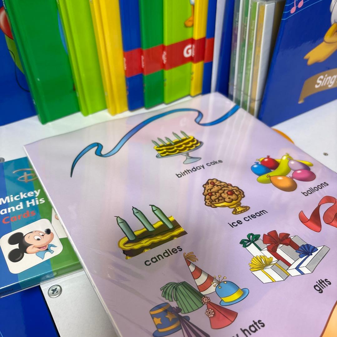 【美品】DWE ディズニー英語システム　シングアロングセット