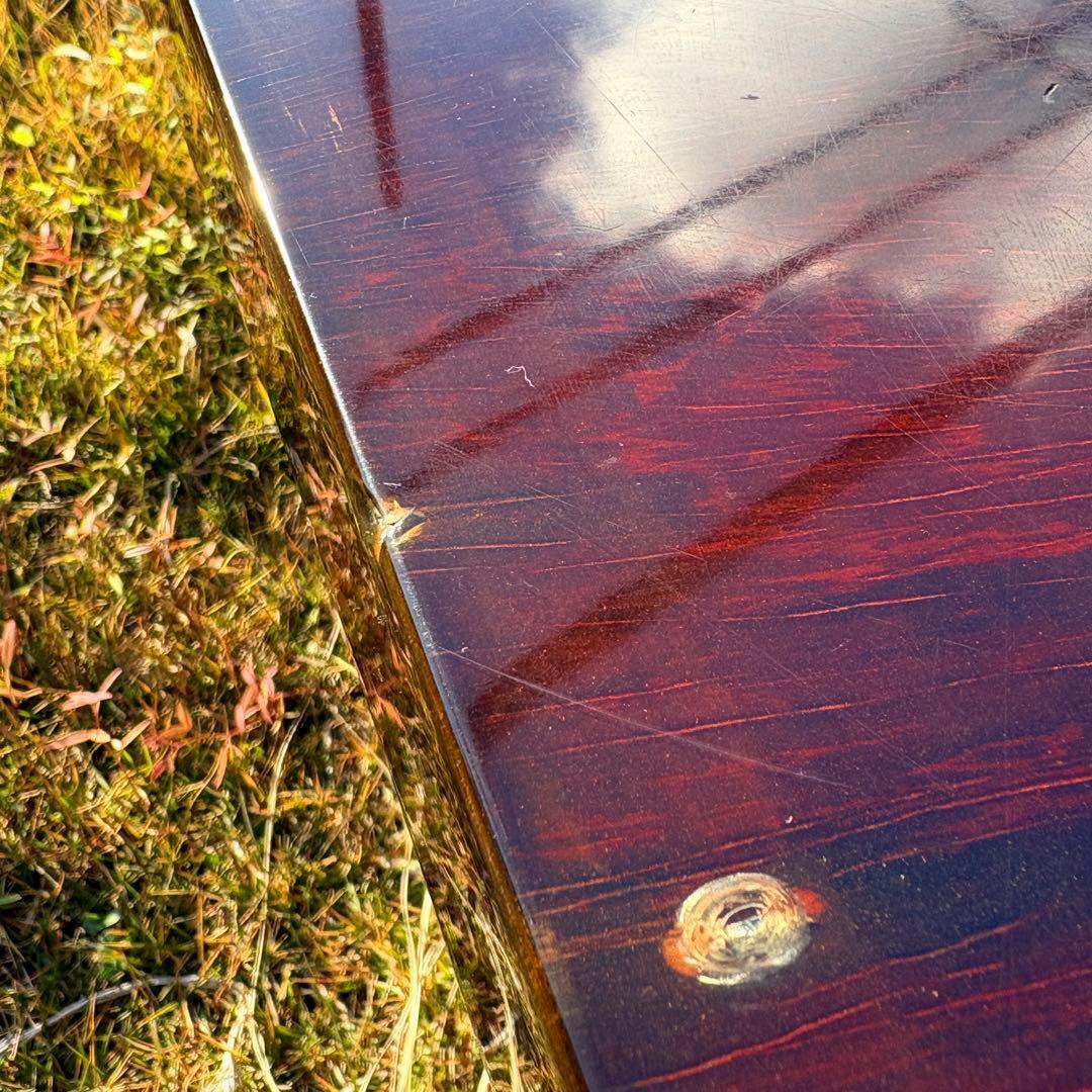 希少 紫紫檀 （アフリカンパドゥーク）座卓 和室 テーブル