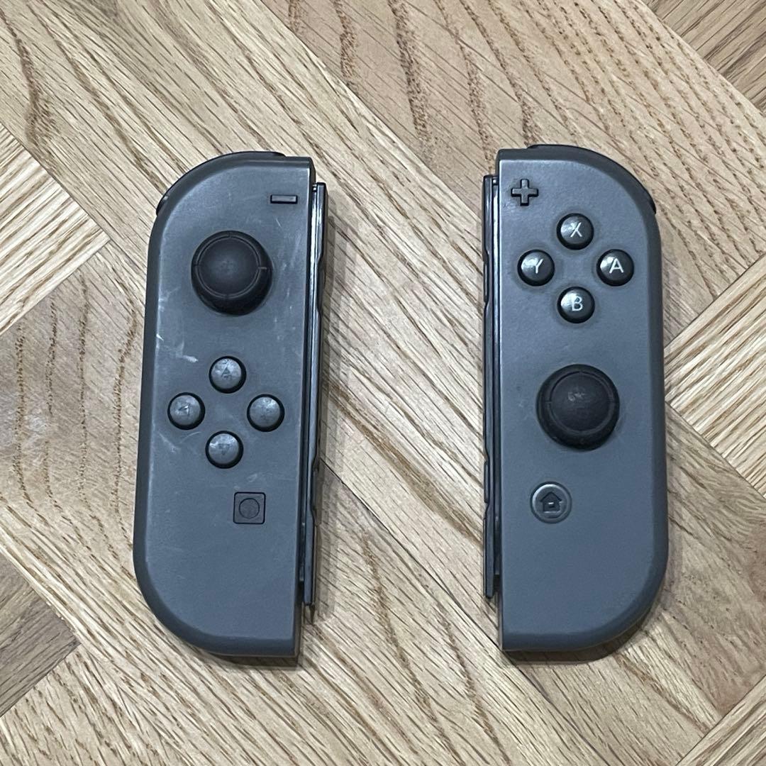 【一部ジャンク品】任天堂Switch 本体 グレー 外箱付