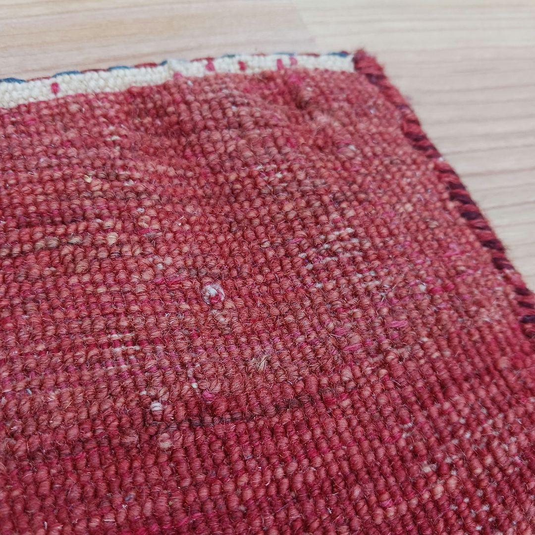 Y2953 ゾランヴァリギャッベ ウール100% 手織 ラグ 大判