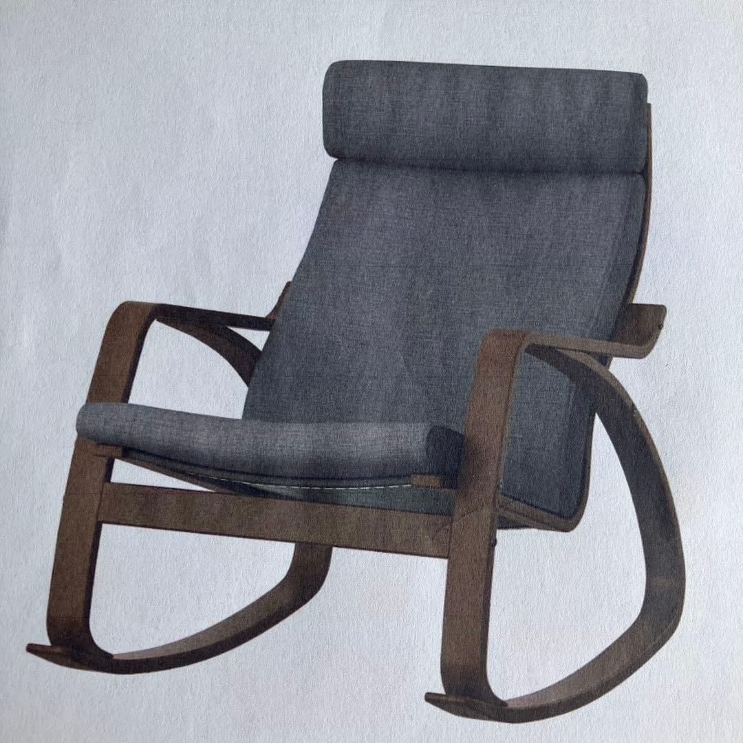 [新品・未開封]IKEAポエング(ロッキングチェアー)