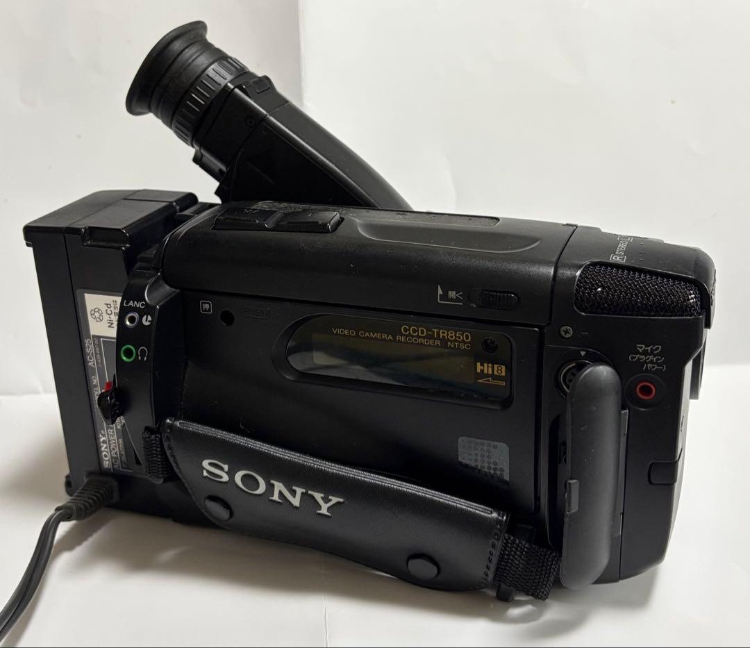 ビデオカメラ SONY Hi8 HANDYCAM CCD-TR850