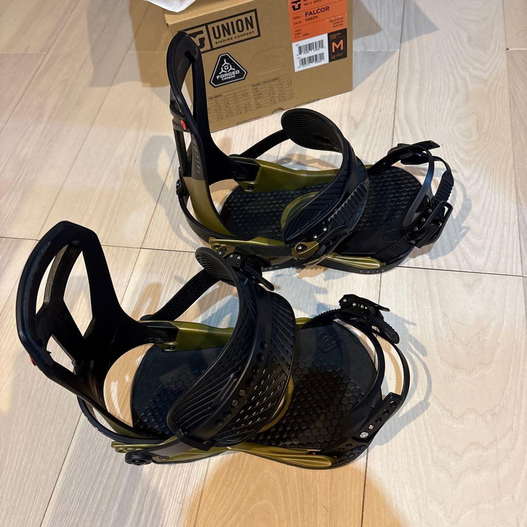 UNION FALCORビンディング Mサイズ オリーブ　ファルコア2324