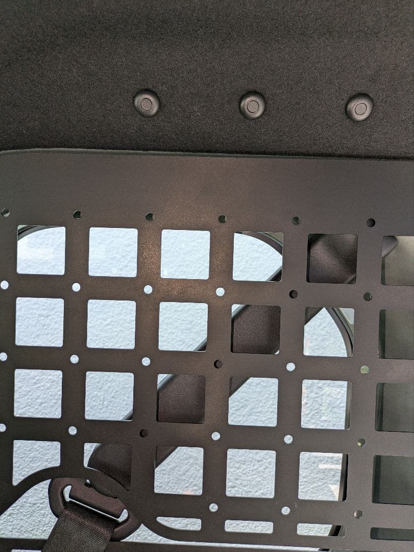 N-VAN　インナーメッシュパネル1.2ミリ　左右セット　無塗装品　Nプレート