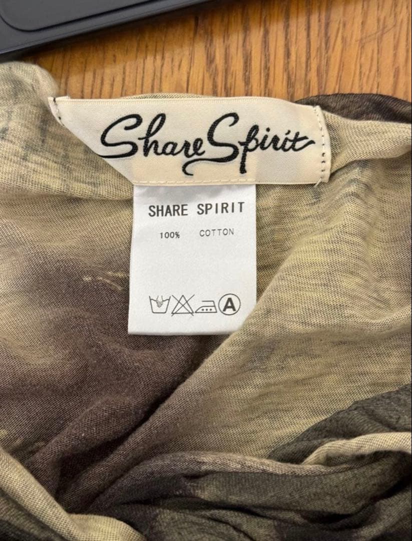 シェアースピリット　巻きスカート　Share Spirit