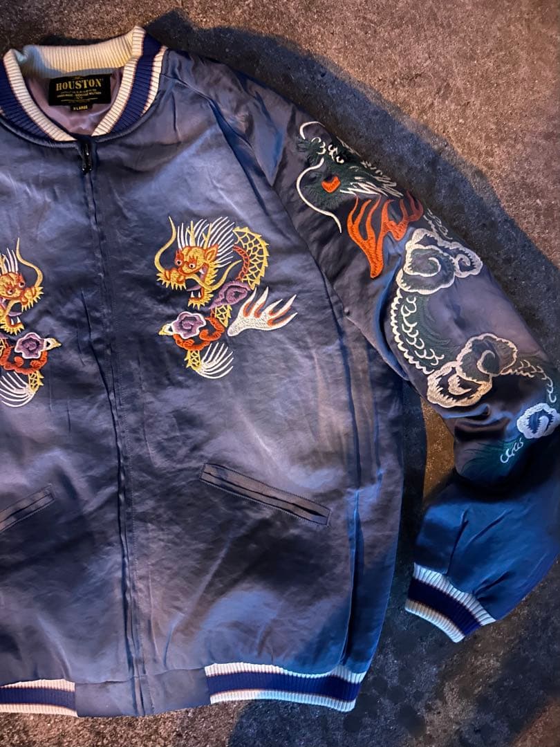 期間限定！XLサイズスカジャsouvenir Houston