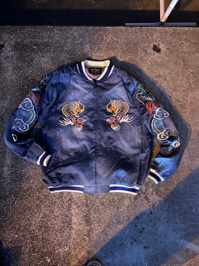 期間限定！XLサイズスカジャsouvenir Houston