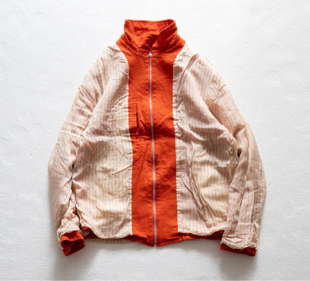 khoki wool zip up jacket ウール ジャケット 刺繍