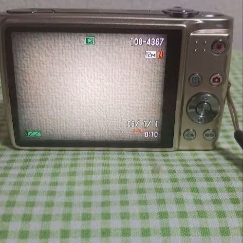 CASIO EXILIM 12.1メガピクセル ゴールド