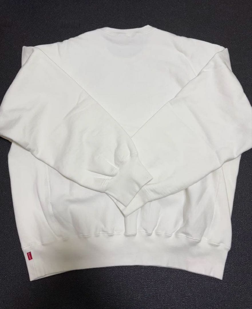 Supreme Washed Box Logo Crewneck Lサイズ