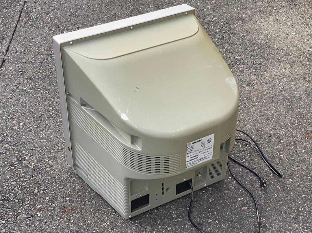 動作確認済　SHARP ブラウン管テレビ VT-21FN20