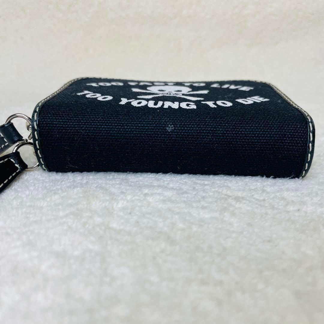 ヴィヴィアンウエストウット ケース キーケース 黒 ドクロ スカル y2k