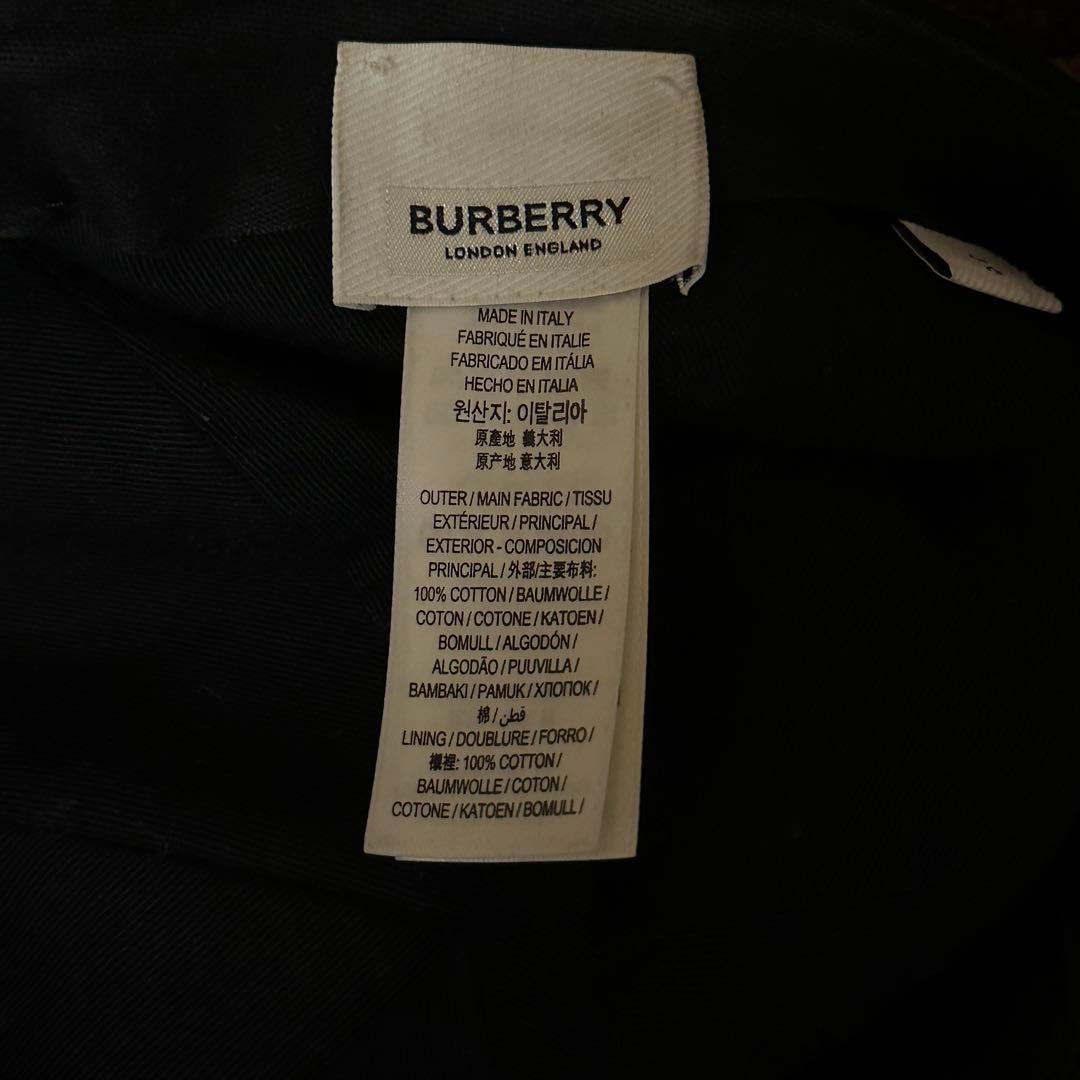BURBERRY ブラック キャップ