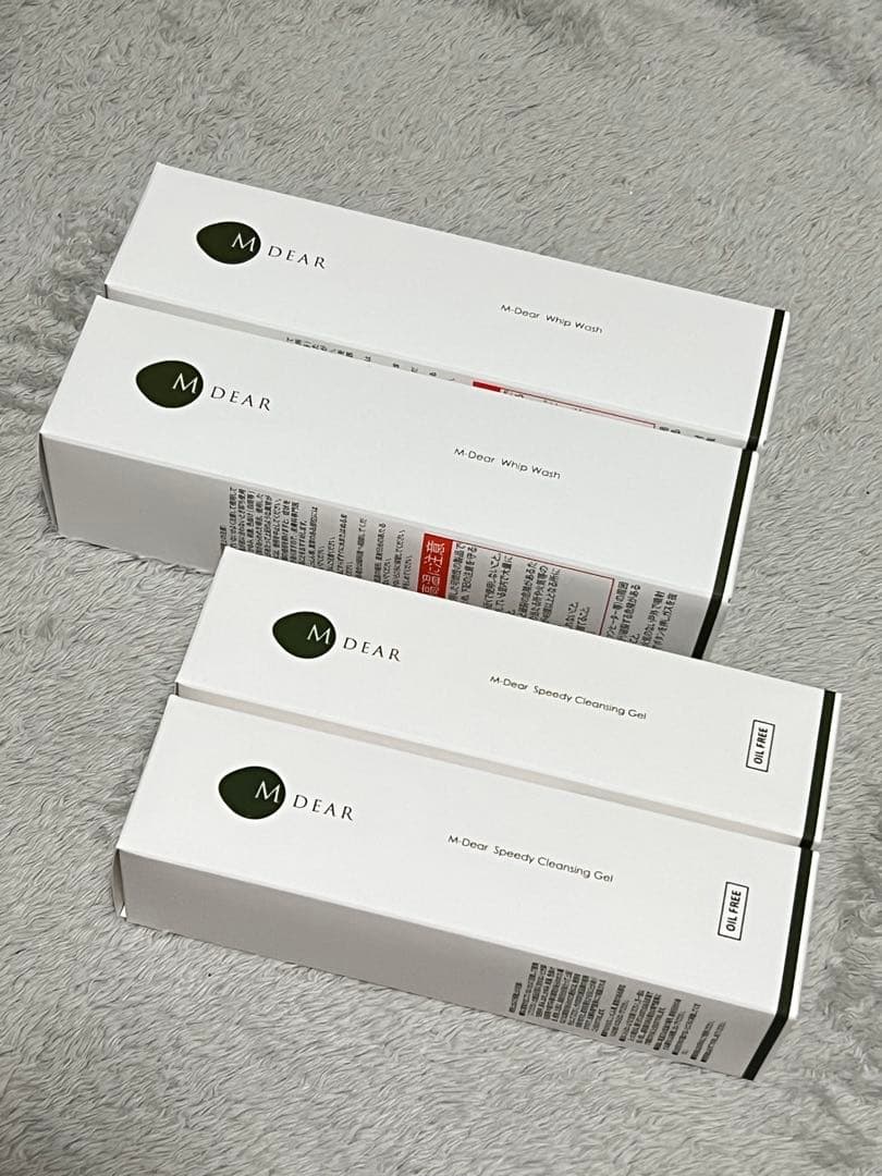 a*3様 M DEAR セサミクレンジングジェル＆洗顔料4個セット