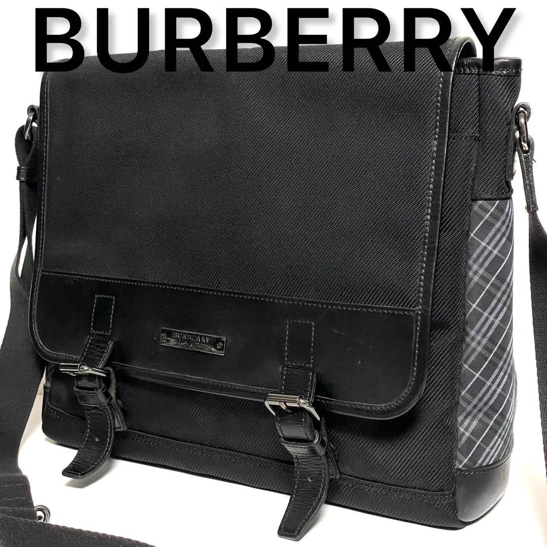 ✨A4収納✨BURBERRY バーバリー ブラックレーベル メッセンジャーバッグ