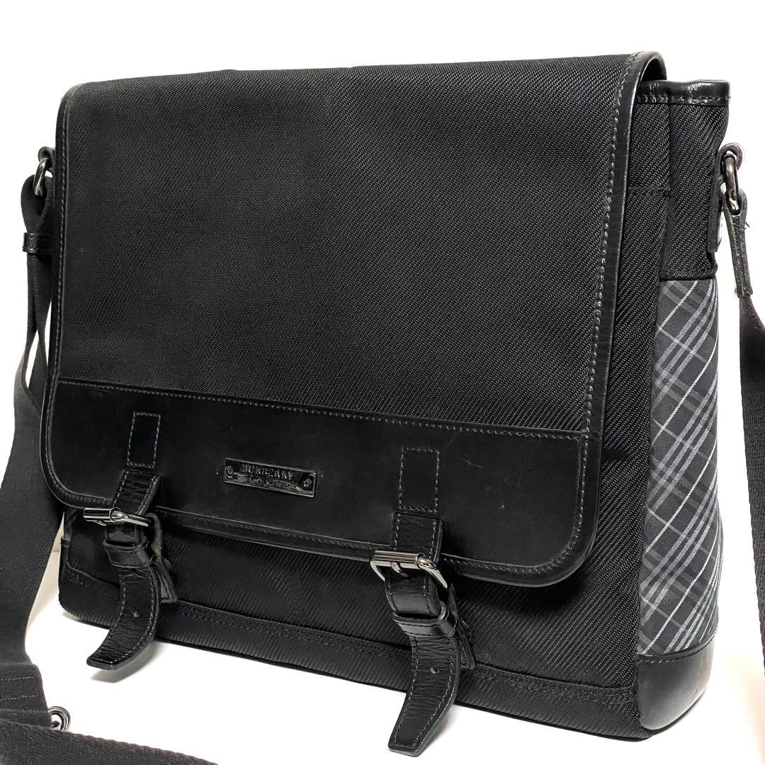 ✨A4収納✨BURBERRY バーバリー ブラックレーベル メッセンジャーバッグ