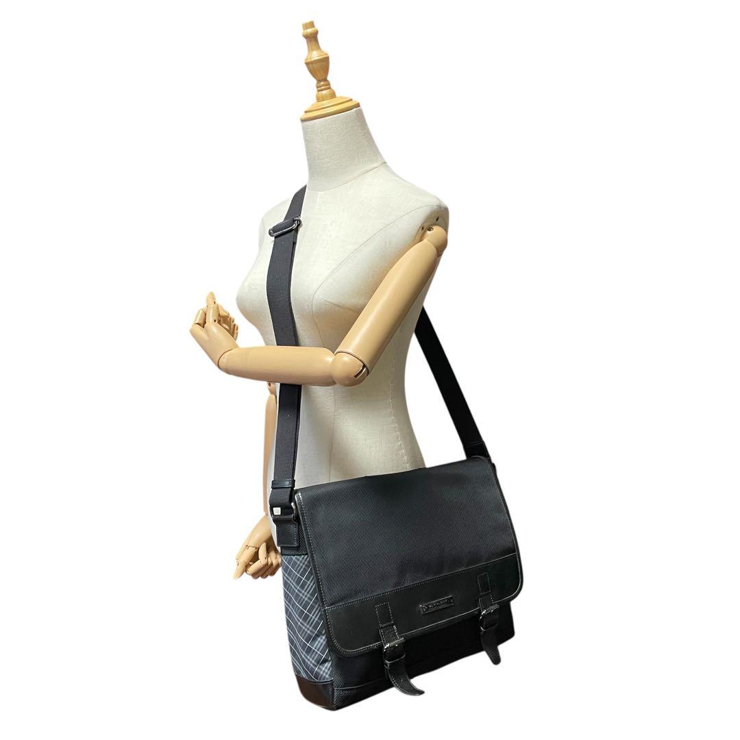 ✨A4収納✨BURBERRY バーバリー ブラックレーベル メッセンジャーバッグ
