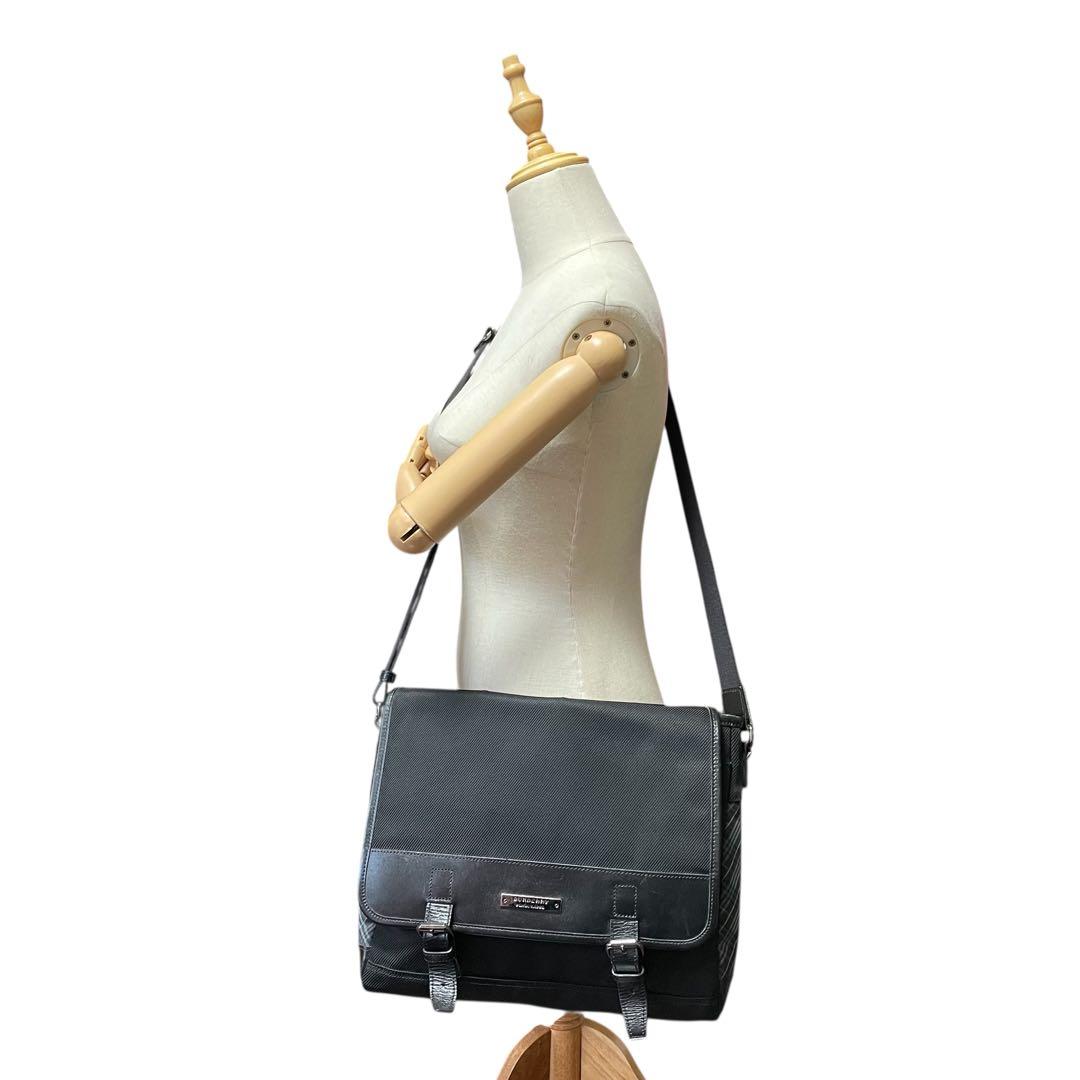 ✨A4収納✨BURBERRY バーバリー ブラックレーベル メッセンジャーバッグ