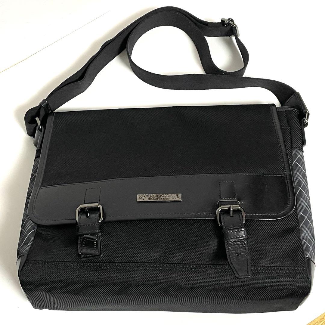 ✨A4収納✨BURBERRY バーバリー ブラックレーベル メッセンジャーバッグ