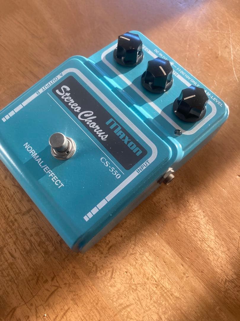 【売切値下げ】maxon cs-550 ステレオコーラス 日本製　初期型