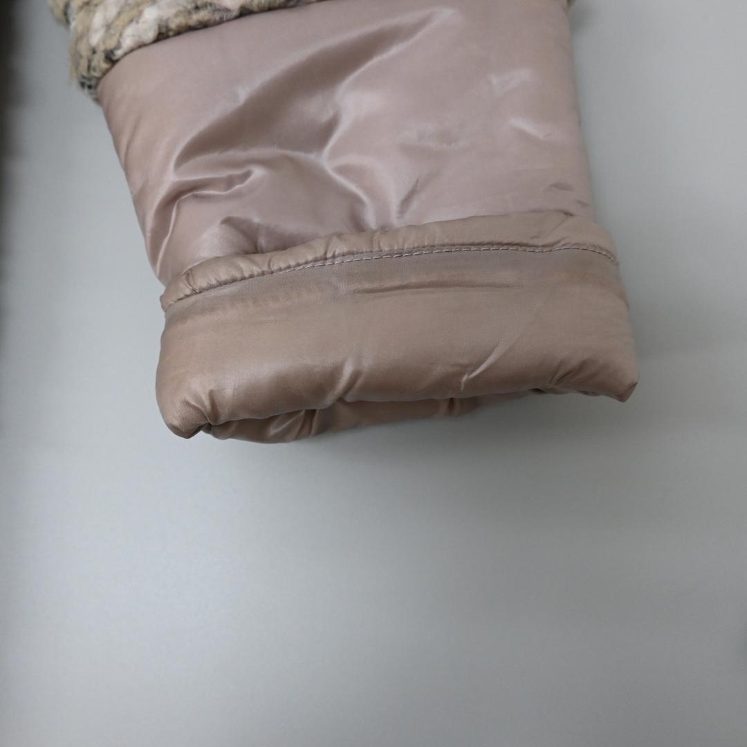 48510★年HERNO ヘルノ ダウンジャケット ツイード切替 ”