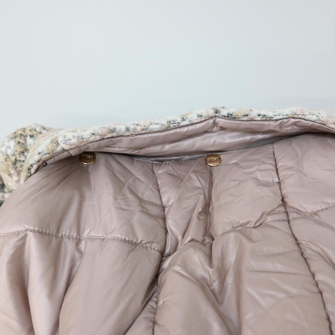 48510★年HERNO ヘルノ ダウンジャケット ツイード切替 ”