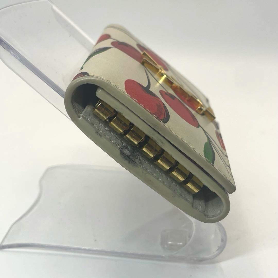 専用❗️Yves Saint Laurent✨サンローラン　チェリー柄　キーケース