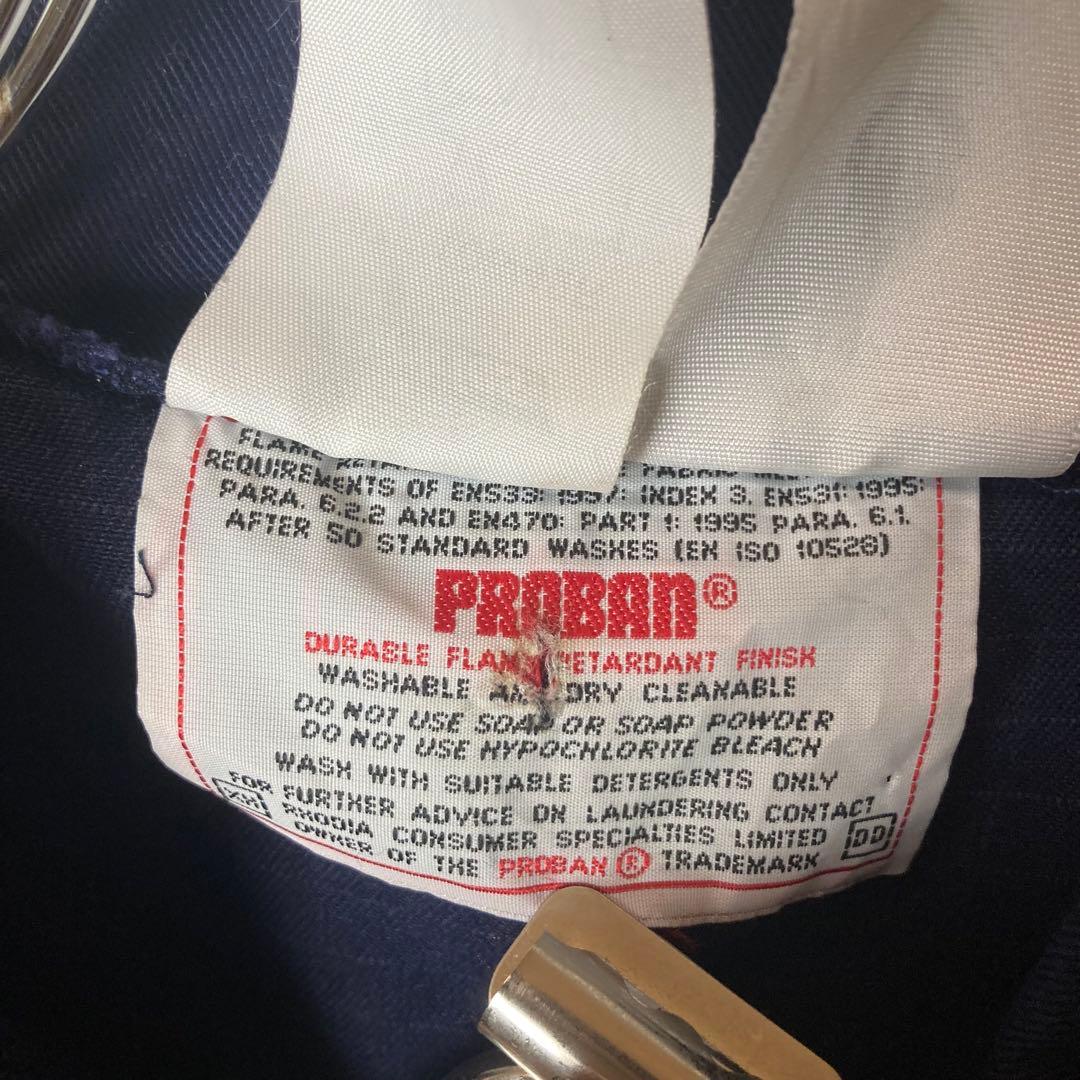 希少古着Dickiesディッキーズ ダークネイビーオールインワンツナギ ゆったり