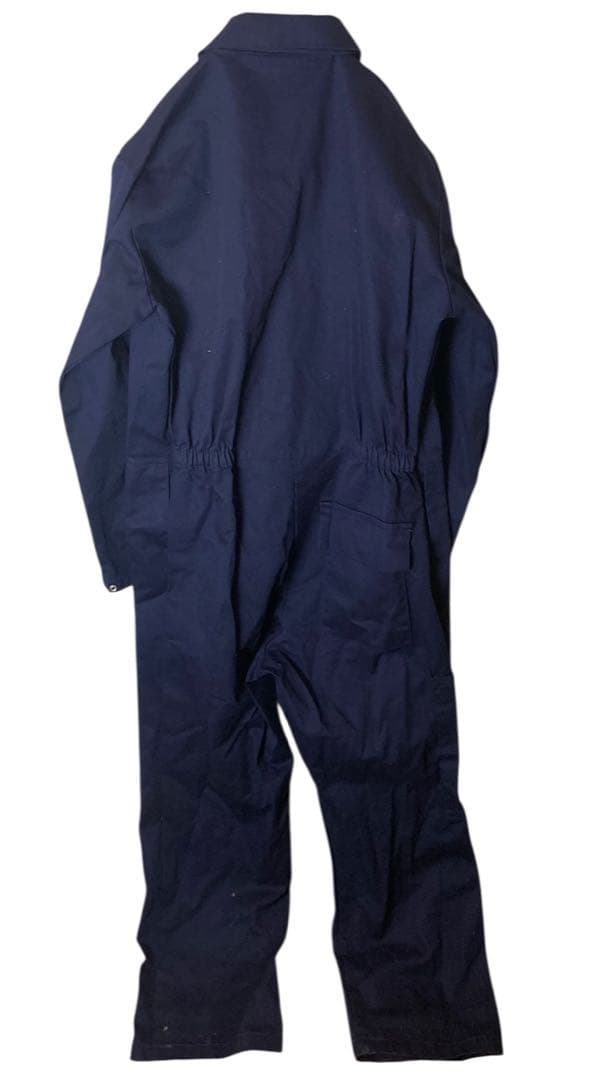 希少古着Dickiesディッキーズ ダークネイビーオールインワンツナギ ゆったり