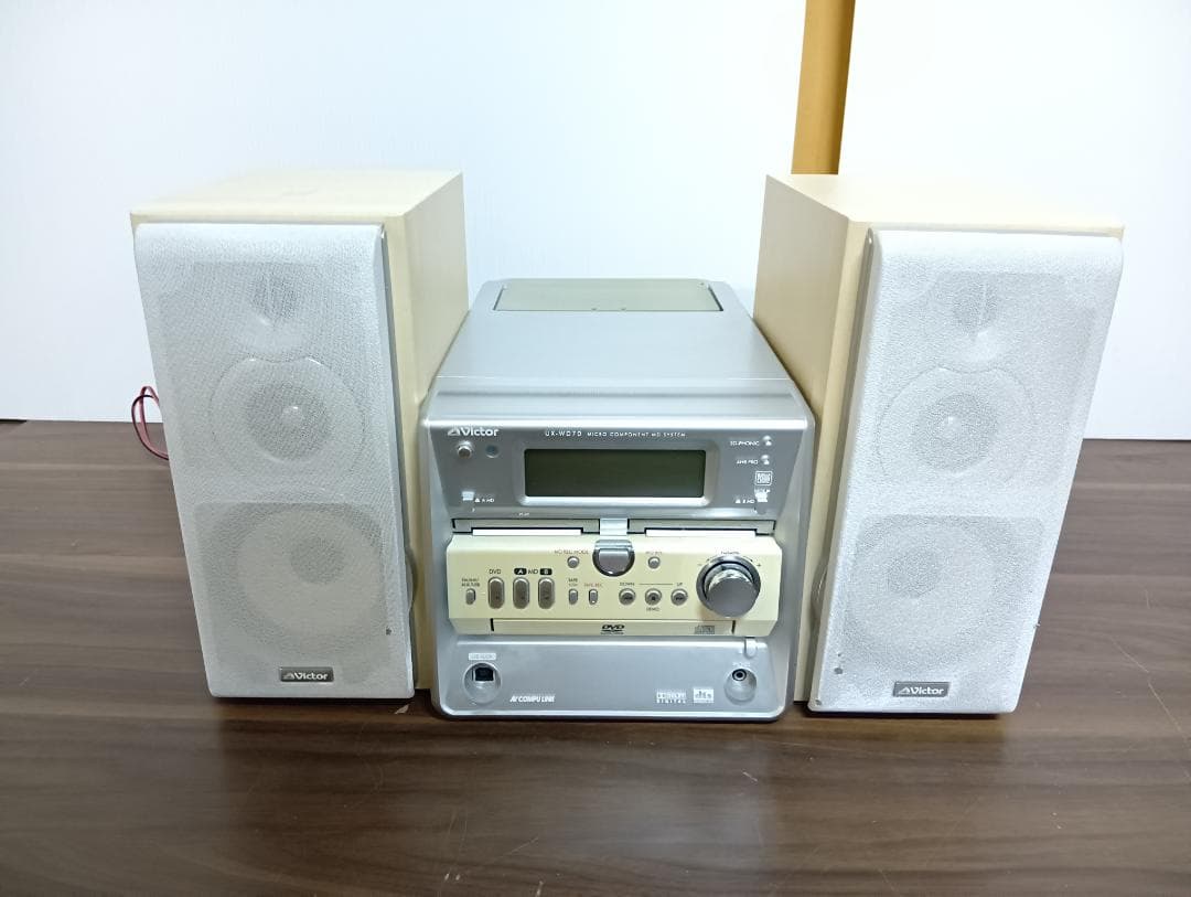 マイクロコンポーネントMDシステム UX-WD70 ビクター