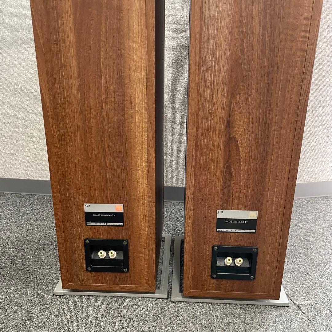 動作品 DALI Zensor7 トールボーイスピーカー ウォールナット ダリ