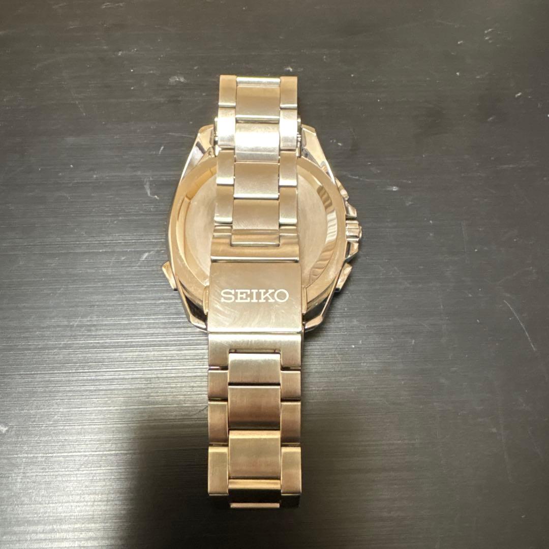 美品 SEIKO SAGA153 ソーラー電波時計 セイコーブライツ