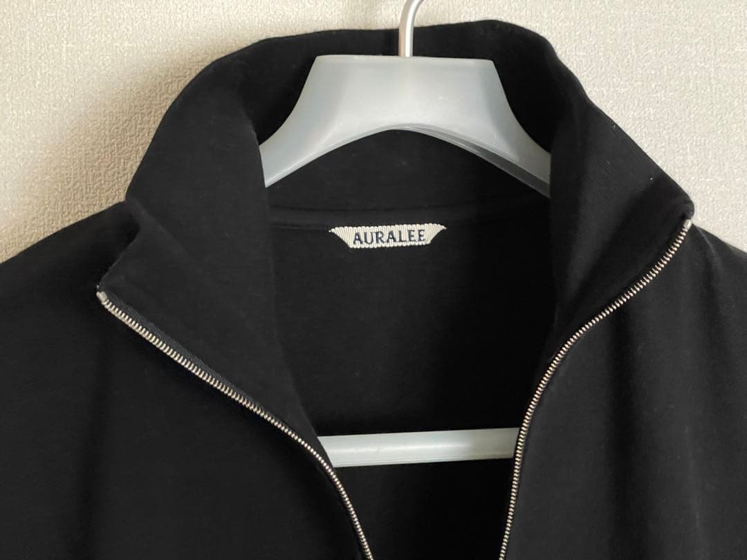 オーラリー SUPER HIGH GAUGE SWEAT ZIP BLOUSON
