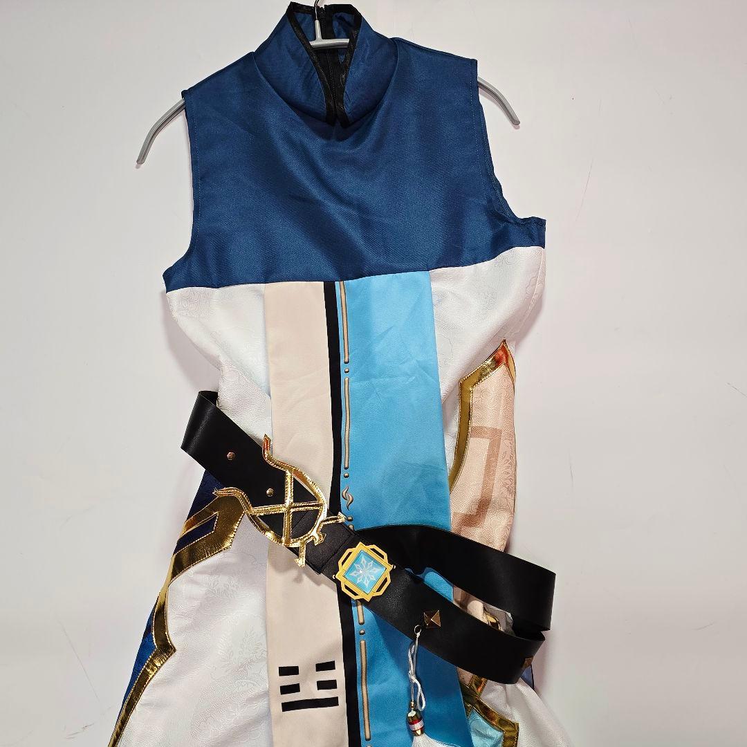 ​【原神】重雲（チョウウン） コスプレ衣装 Sサイズ（靴24cm付き）