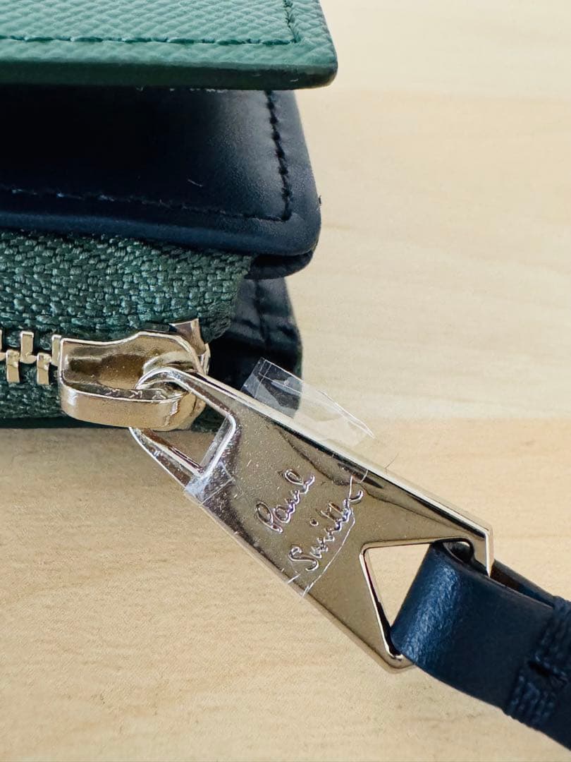 新品☆ポールスミス ☆ブライトストライププラー L字小銭入れ & ４連キーケース