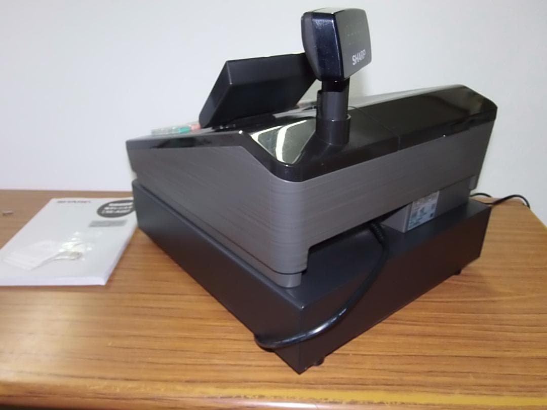 店名設定無料 SHARP XE-A207B-B 電子 レジスター 250427