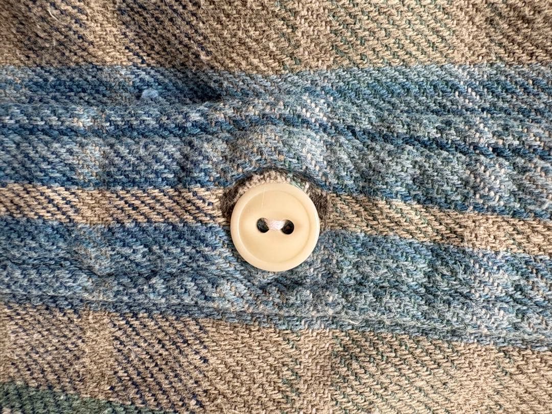 RRL 三つ星タグ 90s チェック柄ネルシャツ Mサイズ