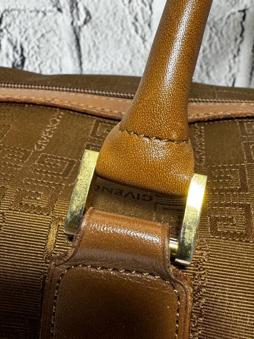 レア　GIVENCHY　ボストンバッグ　総柄　ｗ1725-0806-①-①