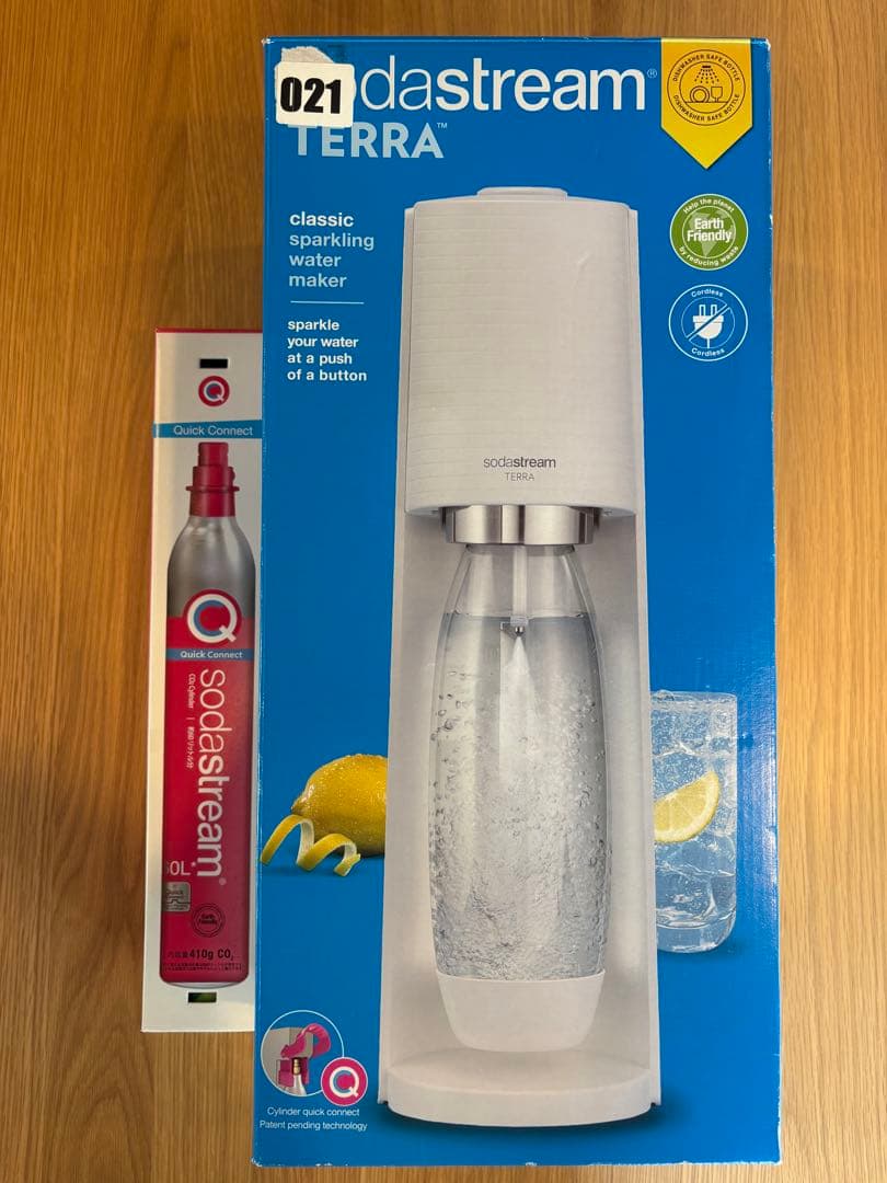 sodastream TERRA ガスシリンダー付き
