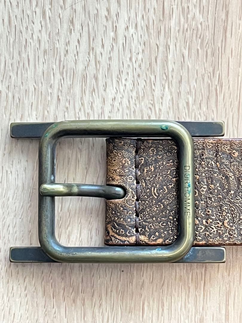 Dior Homme レザーベルト 85