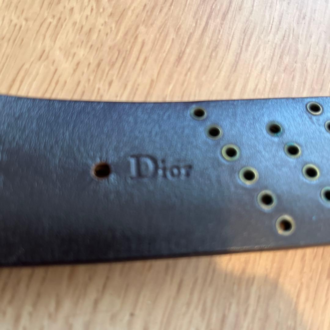 Dior Homme レザーベルト 85