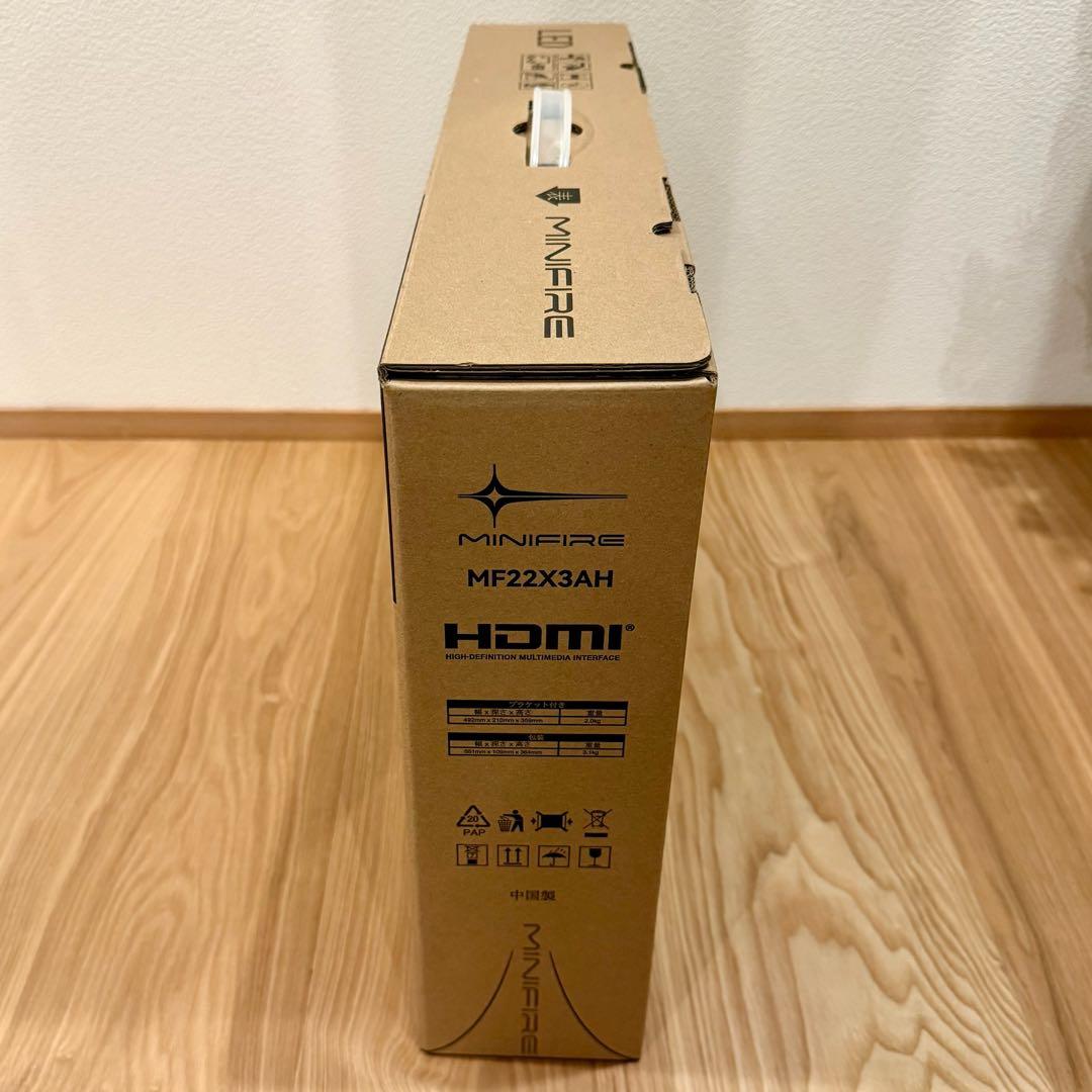 【匿名配送】Minifire モニター 21.5インチ MF22X3AH