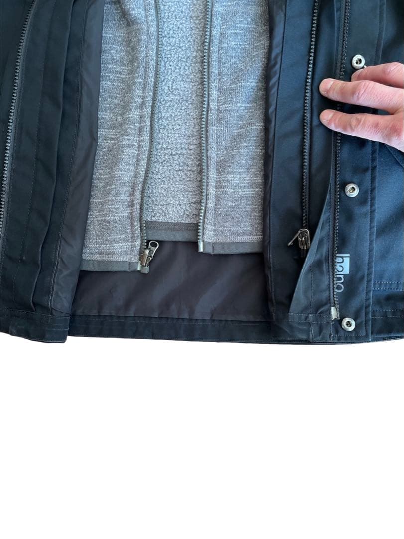 Patagonia ナイロンジャケット　黒　S マウンテンパーカー　3way