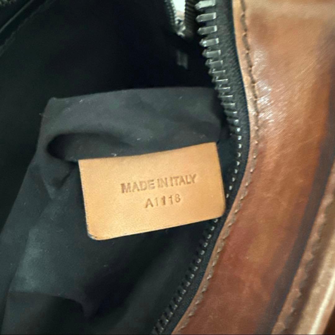 べじっぱ Berluti ブラウンレザー ビジネスバッグ