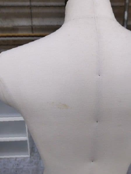 MODELIA メンズホワイトマネキン キャスター付き