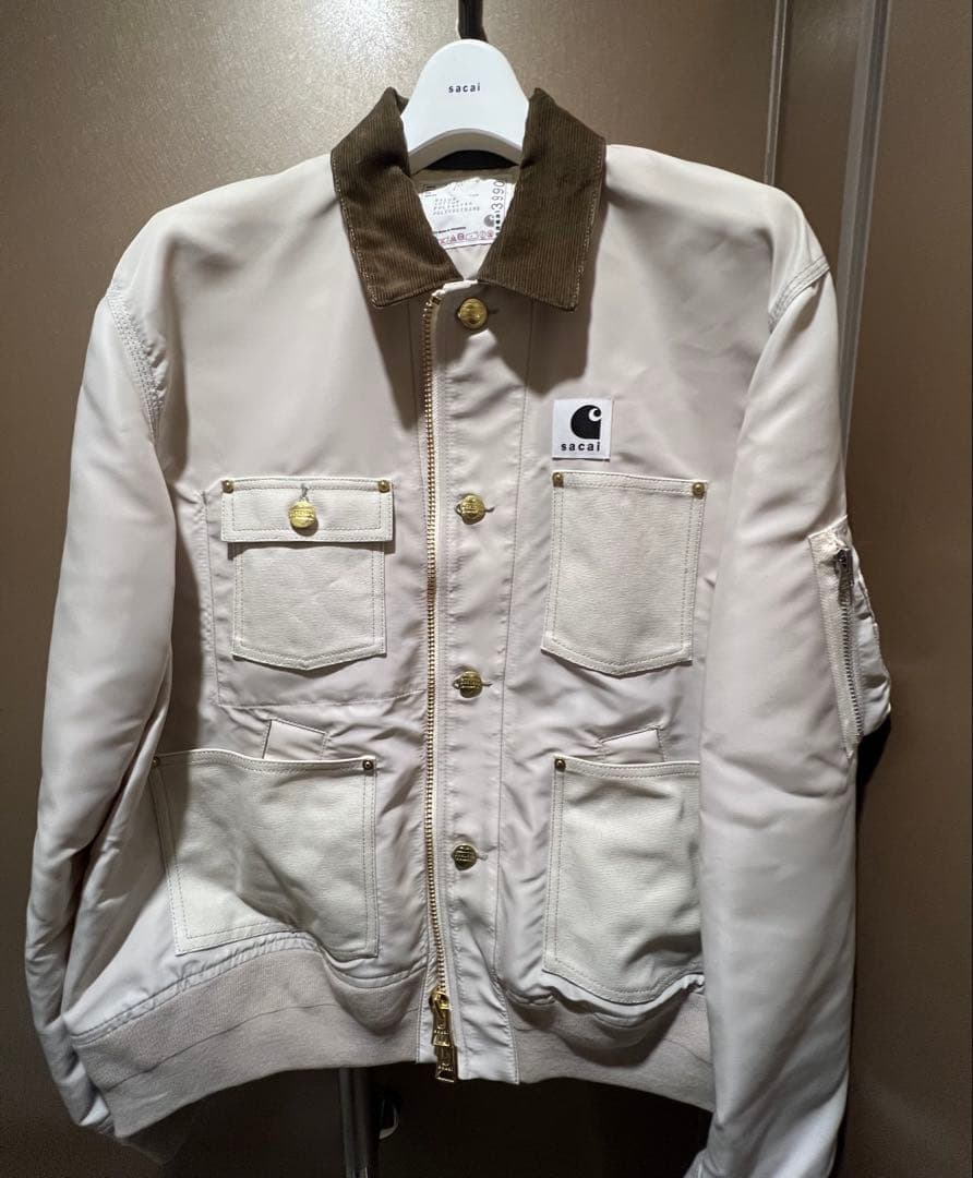 sacai カーハートWIP Nylon Twill Duck Blouson