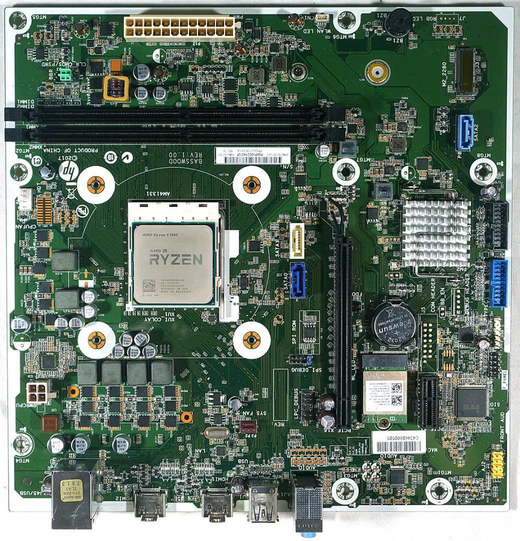 AM4マザーボード+Ryzen5 1600セット AMD Win10/11Pro